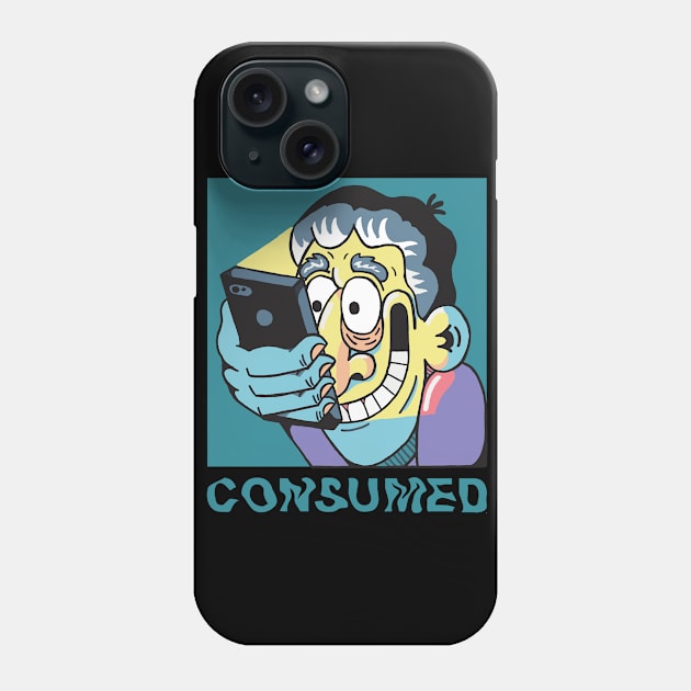 CONSUMED Phone Case by nickando