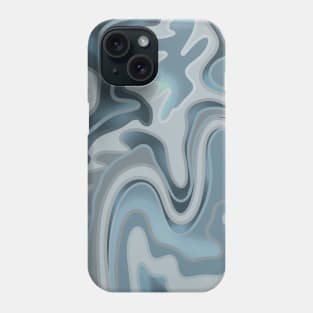 Blue waves Phone Case