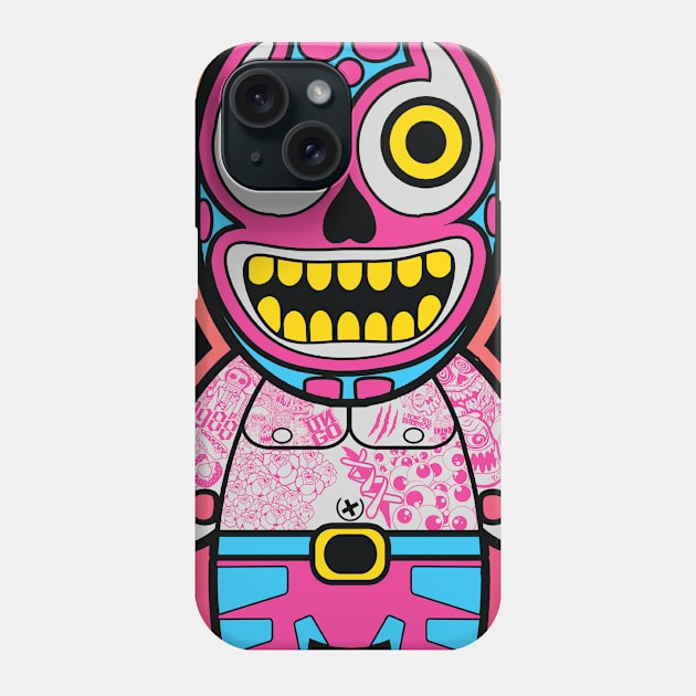 LUCHA TOY Phone Case by BURITOMACHINE