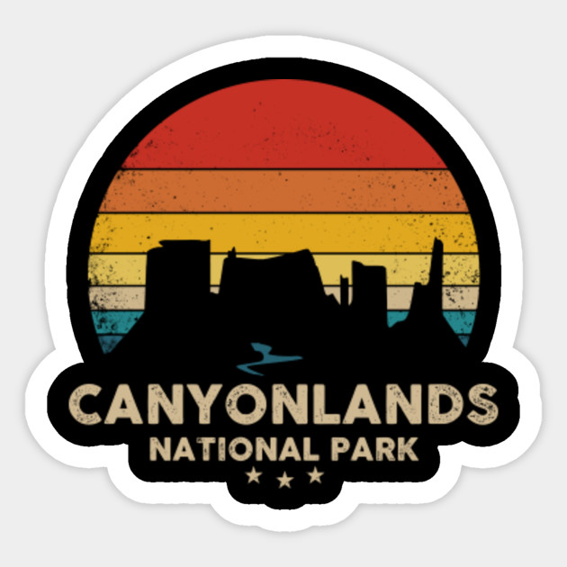 3/” Canyonlands National Park Sticker