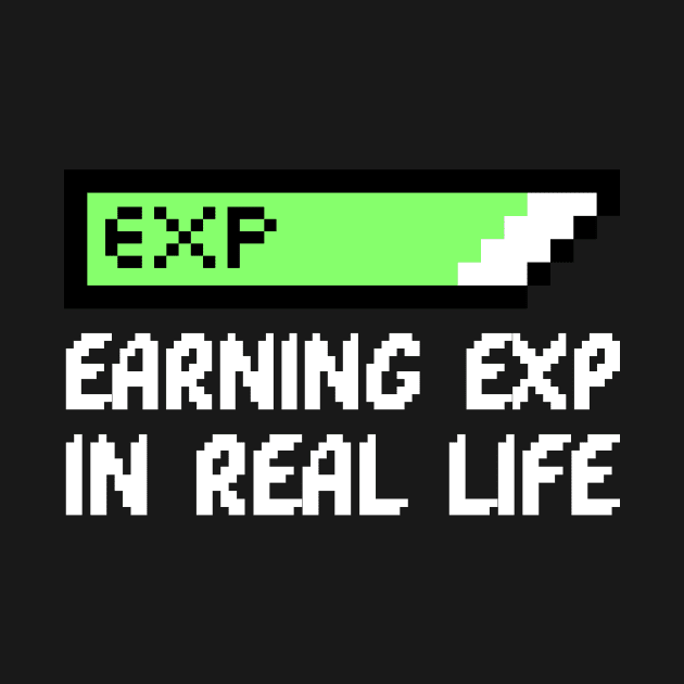 Earning Exp In Real Life Gaming by DreamSculpt Studios