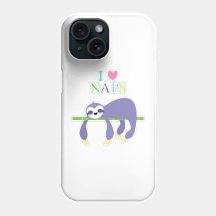 Sleeping sloth Phone Case