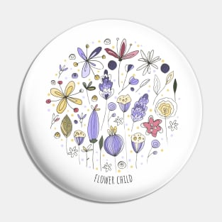 Flower Child Pin