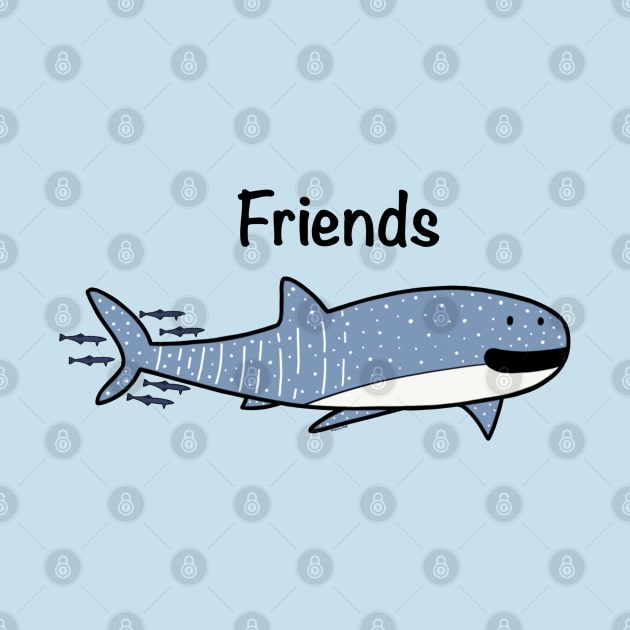 Whale Shark Friends by Coconut Moe Illustrations