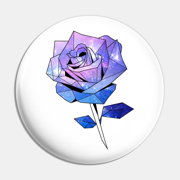 Purple rose galaxy Pin by harrison gilber