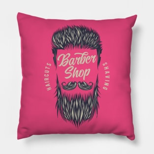 Barber Shop Pillow