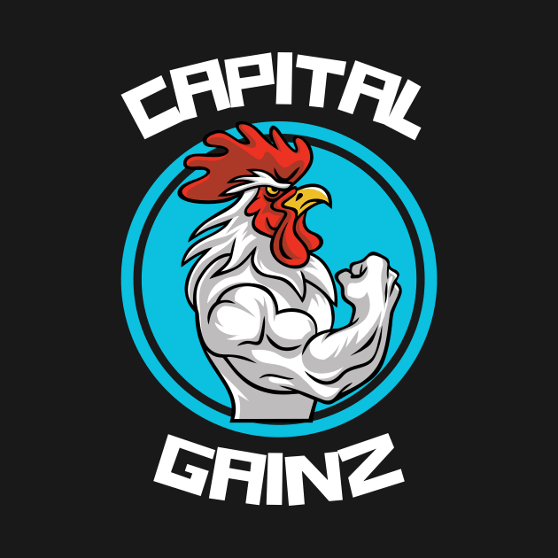 Capital Gainz - Funny Accounting & Finance (Capital Gains) by Condor Designs