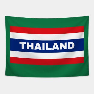 Thailand in Thai Flag Tapestry