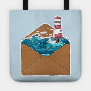 Sea Envelope Tote