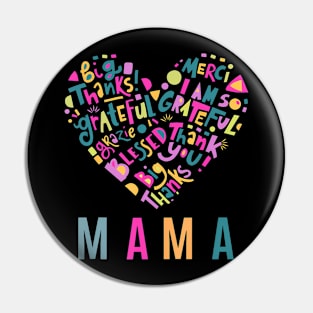 Thank You Mom For The Best Mother Happy Mother'S Day Pin