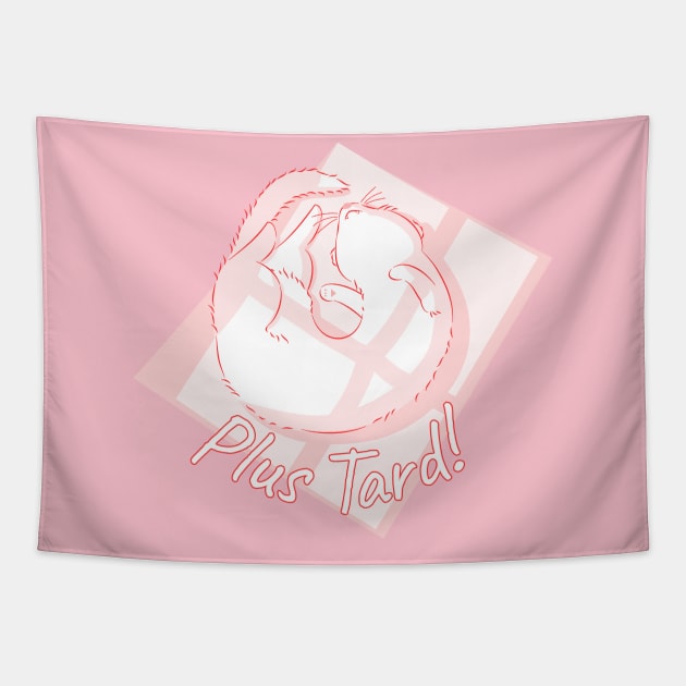 Furet Furettitude Rose Tapestry by Myanko