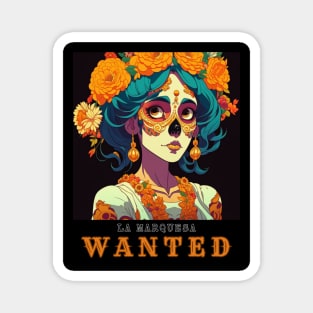 Wanted la Marquesa AI art Magnet