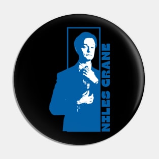 Niles crane +++ vintage Pin