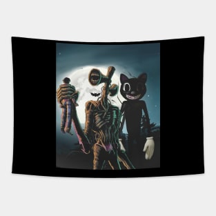 Siren head and Cartoon Tapestry