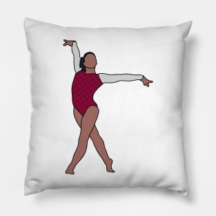 Jordan Chiles Gymnastics Drawing Pillow
