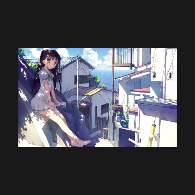 rooftop anime by slims paradise