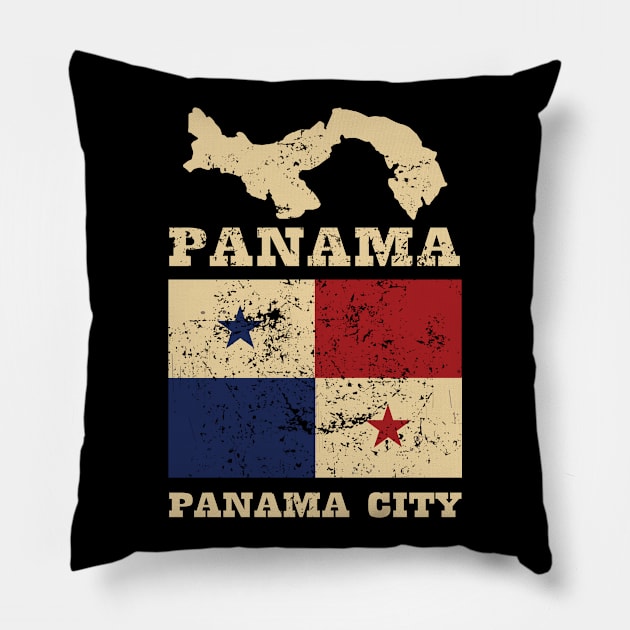 Flag of Panama Pillow by KewaleeTee