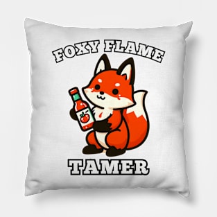 Hot sauce wolf Pillow