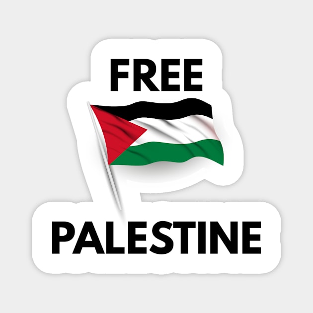 Free Palestine Magnet by BloodLine