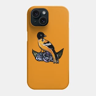 Oriole Bird Art Phone Case