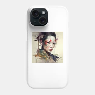 Powerful Warrior Geisha #1 Phone Case