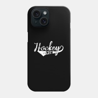 Hockey Mom Distressed Phone Case