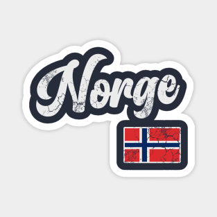 Norge Flag Norway Norwegian Family Magnet