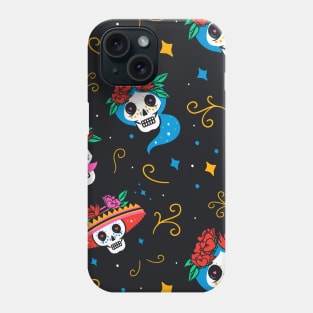 Holiday, Skull, Mexican, Mexico,Instrument, Culture, Gift Phone Case