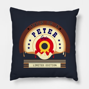 Peter name Style Text design Pillow