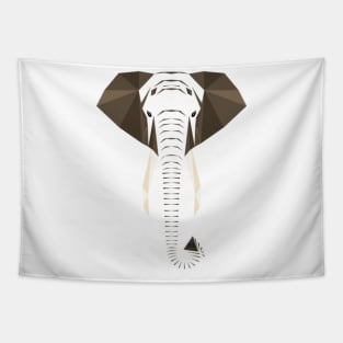 Geometric elephant Tapestry