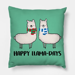 Happy Llama-Days Pillow
