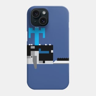 My Building Brick Creation: Humpy The Whale by Mathew Phone Case