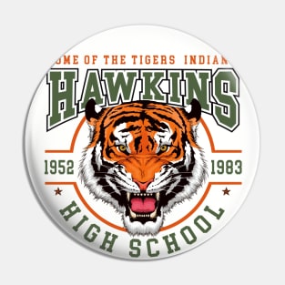 Hawkins High School Indiana Pin