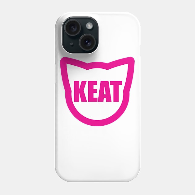 Pink Keaty by Elinor Keat Phone Case by Elinor Keat