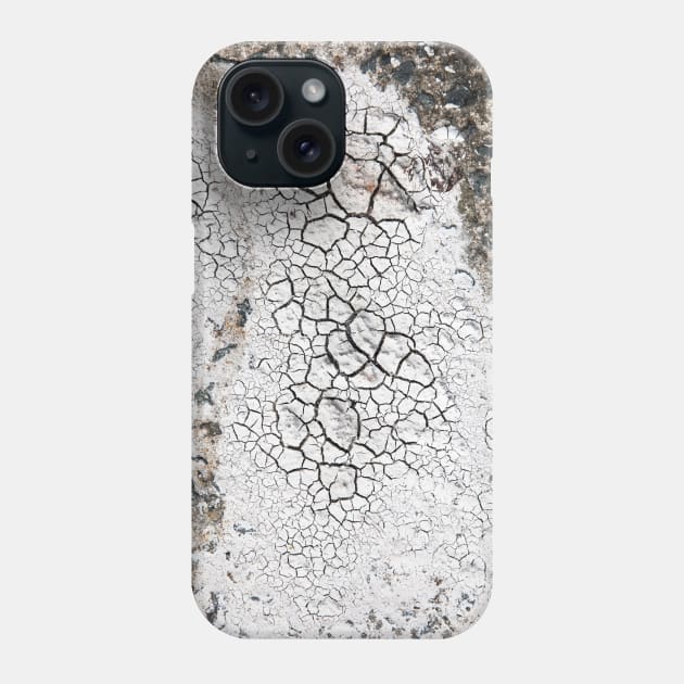 Cracks in dry soil Phone Case by textural