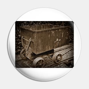 Old Mine Cart Pin