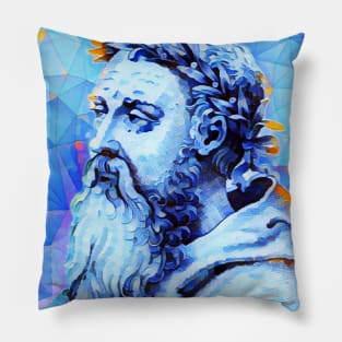 Heraclitus Portrait | Heraclitus Artwork | Heraclitus Painting 13 Pillow