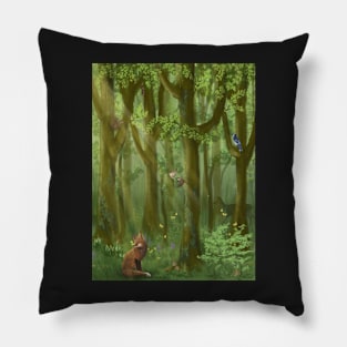 Ethereal Forest Pillow