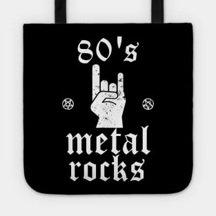 80's Metal Rocks Tote