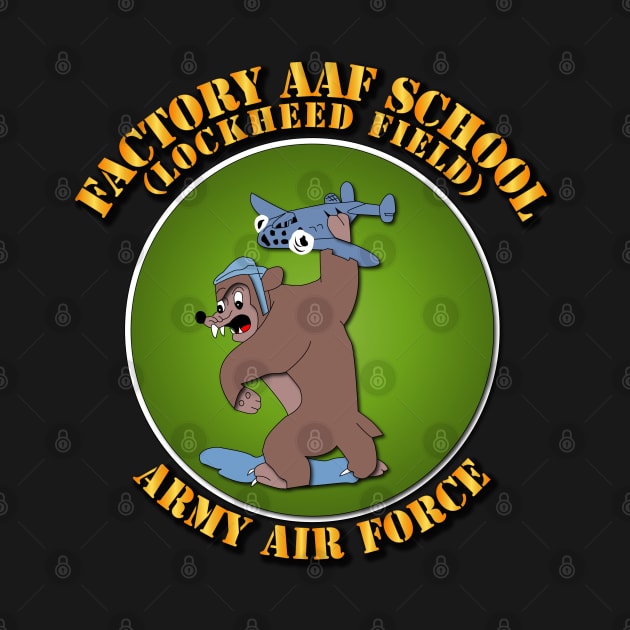 Factory AAF School , Lockheed Field w Txt by twix123844