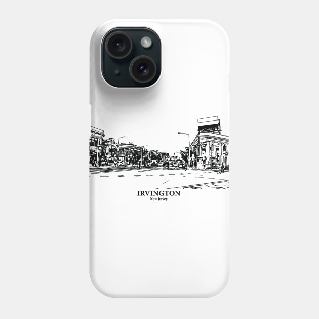 Irvington - New Jersey Phone Case by Lakeric