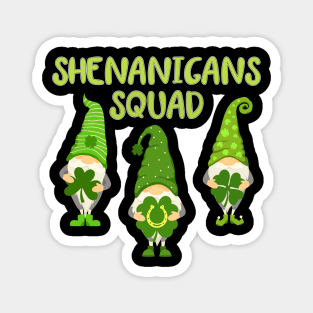 Gnomies Shenanigans Squad St. Patrick's Day Magnet