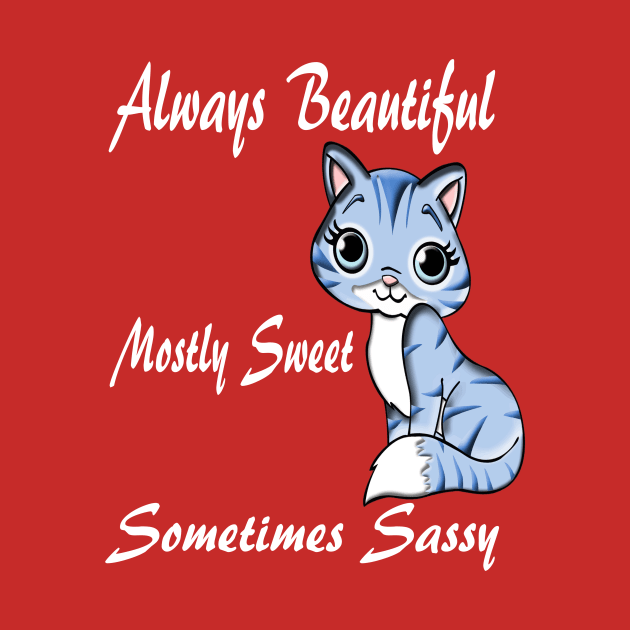 Cat Always Beautiful Mostly Sweet Sometimes Sassy by Journees