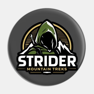 Strider Mountain Treks - Hiking - Fantasy Pin