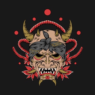 Japanese Oni Mask T-Shirt