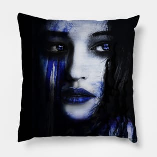 Only Blue Will Do Pillow