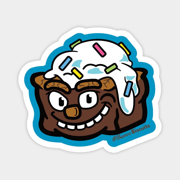 Brownie Bub Magnet by Buenos Biscuits