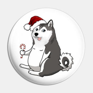 christmas husky doge meme Pin