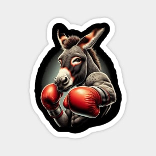 Boxer Donkey Magnet