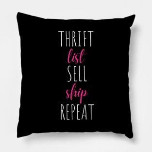 Thrift List Sell Ship Repeat Reseller Mask Sweatshirt Pillow